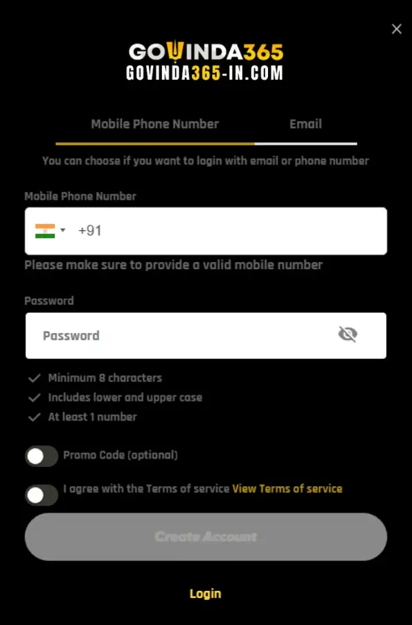 Step-by-Step Registration
